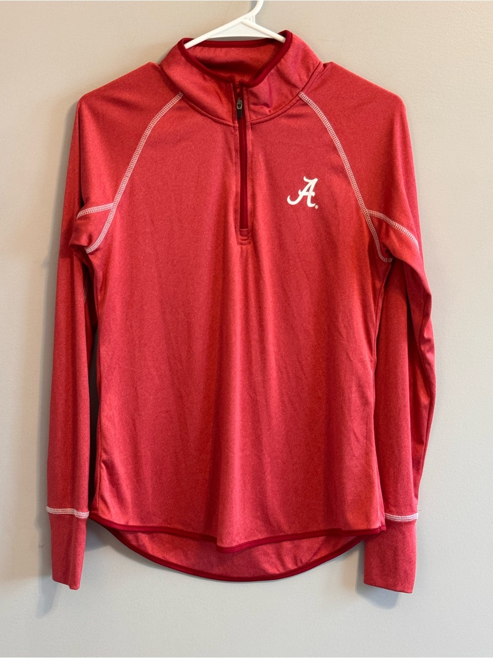 Colosseum Alabama Crimson Tide Women’s Quarter Zip Pullover M Red